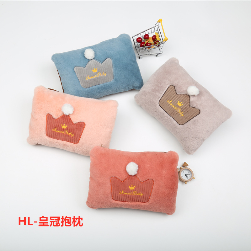 New Charging Hot Water Bag Cute Hand Warmer Explosion-Proof Electric Warming Water Injection Two-Side Hand Putting Hot-Water Bag Heating Pad Wholesale
