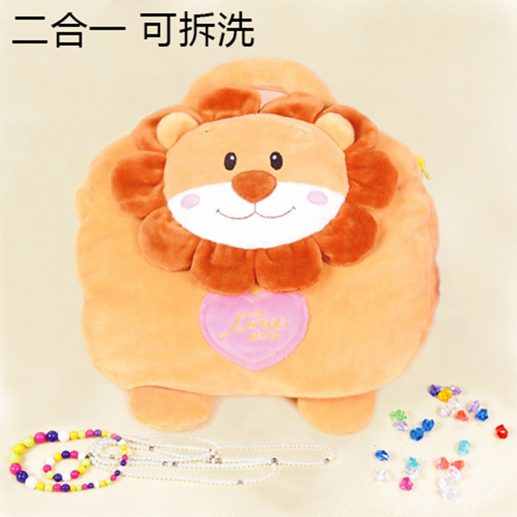 New Hot Water Bag Rechargeable Plush Double Plug Heating Pad Cartoon Hot-Water Bag Hand Warmer Cute Electric Warming Wholesale