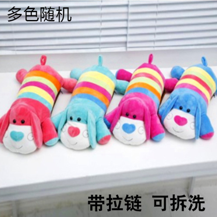 New Hot Water Bag Rechargeable Plush Double Plug Heating Pad Cartoon Hot-Water Bag Hand Warmer Cute Electric Warming Wholesale