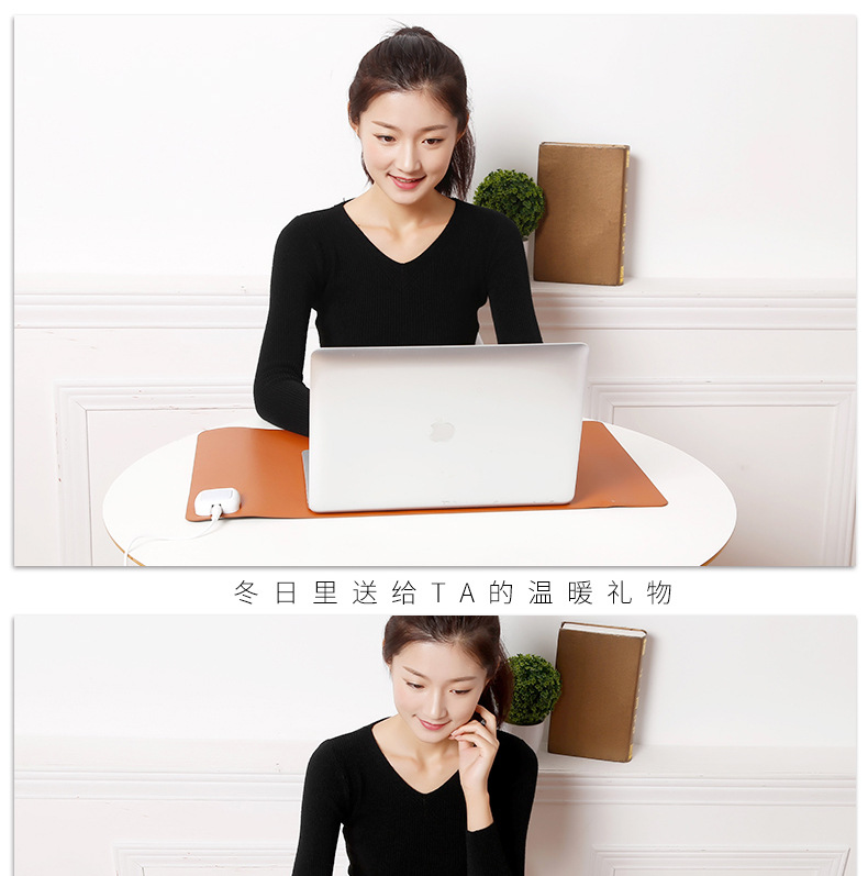 Writing Desk Heating Mat Hand Warmer Table Mat Electric Heating Office Heating Heating Pad Desk Heating Pad Mouse Pad Hand Warmer Table Mat