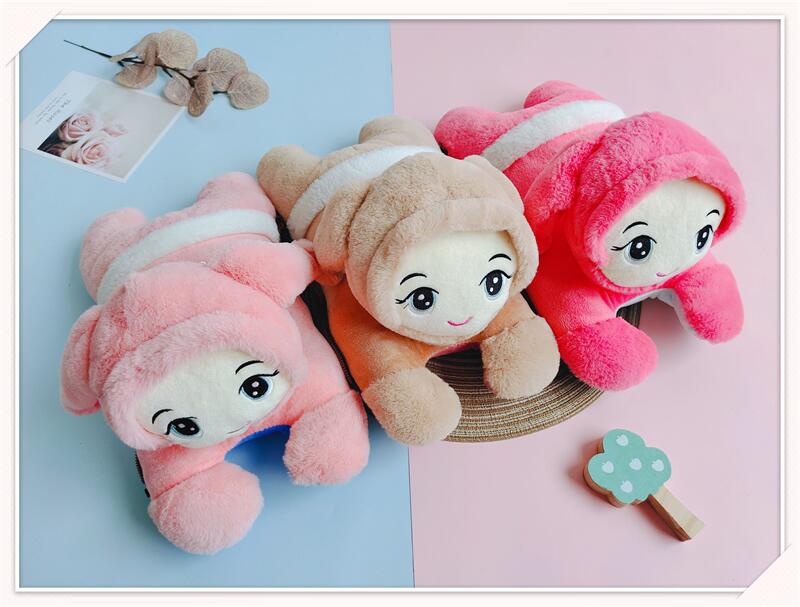 Cartoon New Plush Cute Rechargeable Hand Warmer Hot Water Injection Bag Electric Water Thermal Explosion-Proof Heating Pad Cartoon New Plush Cute Rechargeable Hand Warmer Hot Water Injection Bag Electric Water Thermal Explosion-Proof Heating Pad