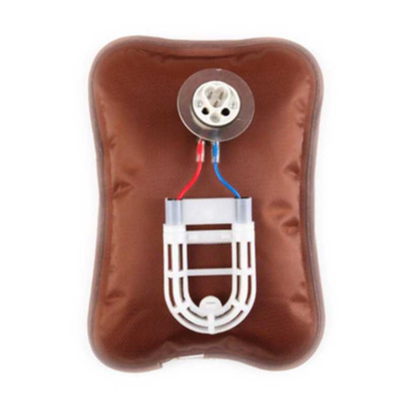 Hand Warmer Electric Hot Water Bag Heating Pad Rechargeable Waist Warmer Cute Explosion-Proof Plush Water Injection Female Hot-Water Bag