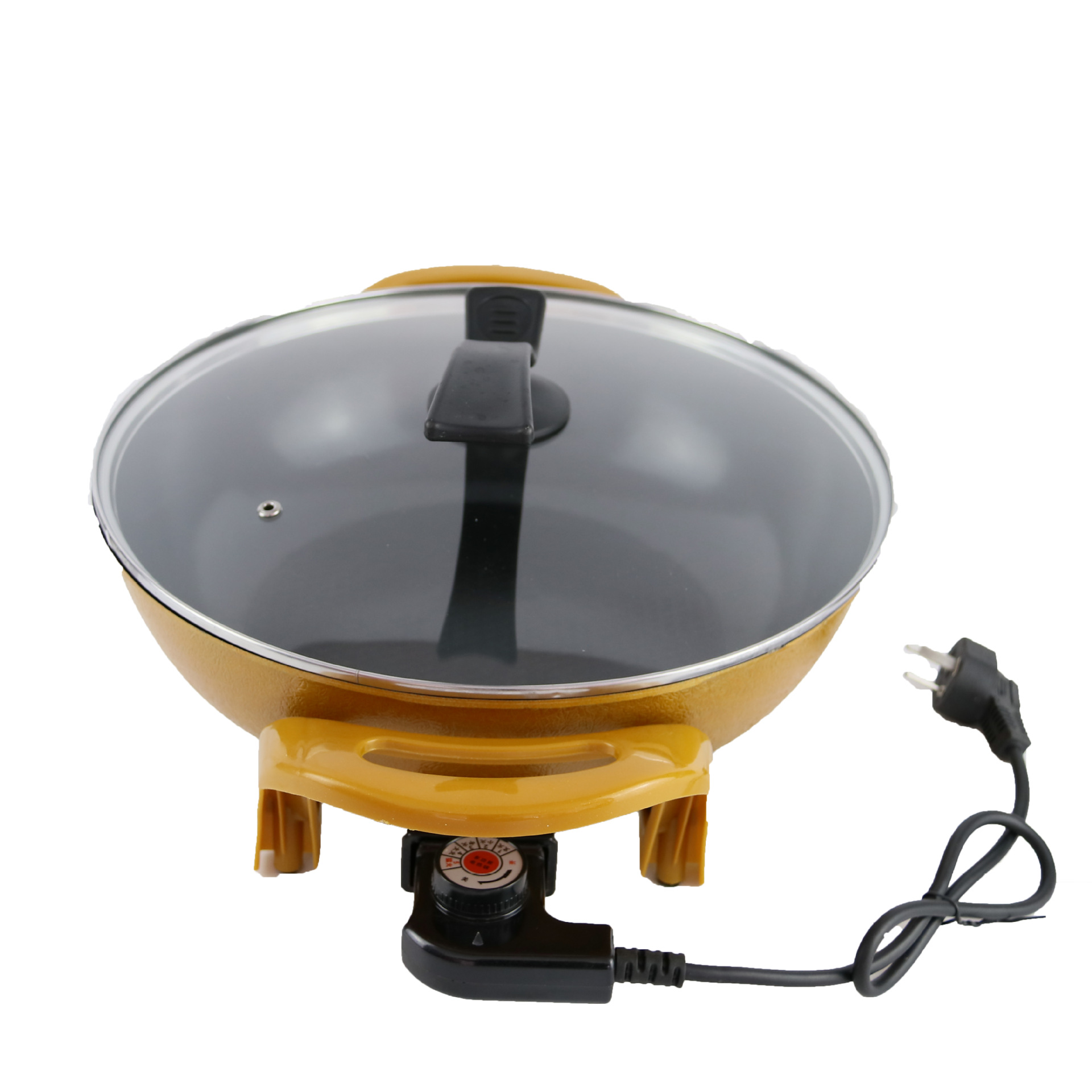 Manufacturer Household Korean Style Ingot-Shaped Pot Non-Stick Electric Food Warmer Household Multi-Functional Electric Chafing Dish Electric Frying Pan