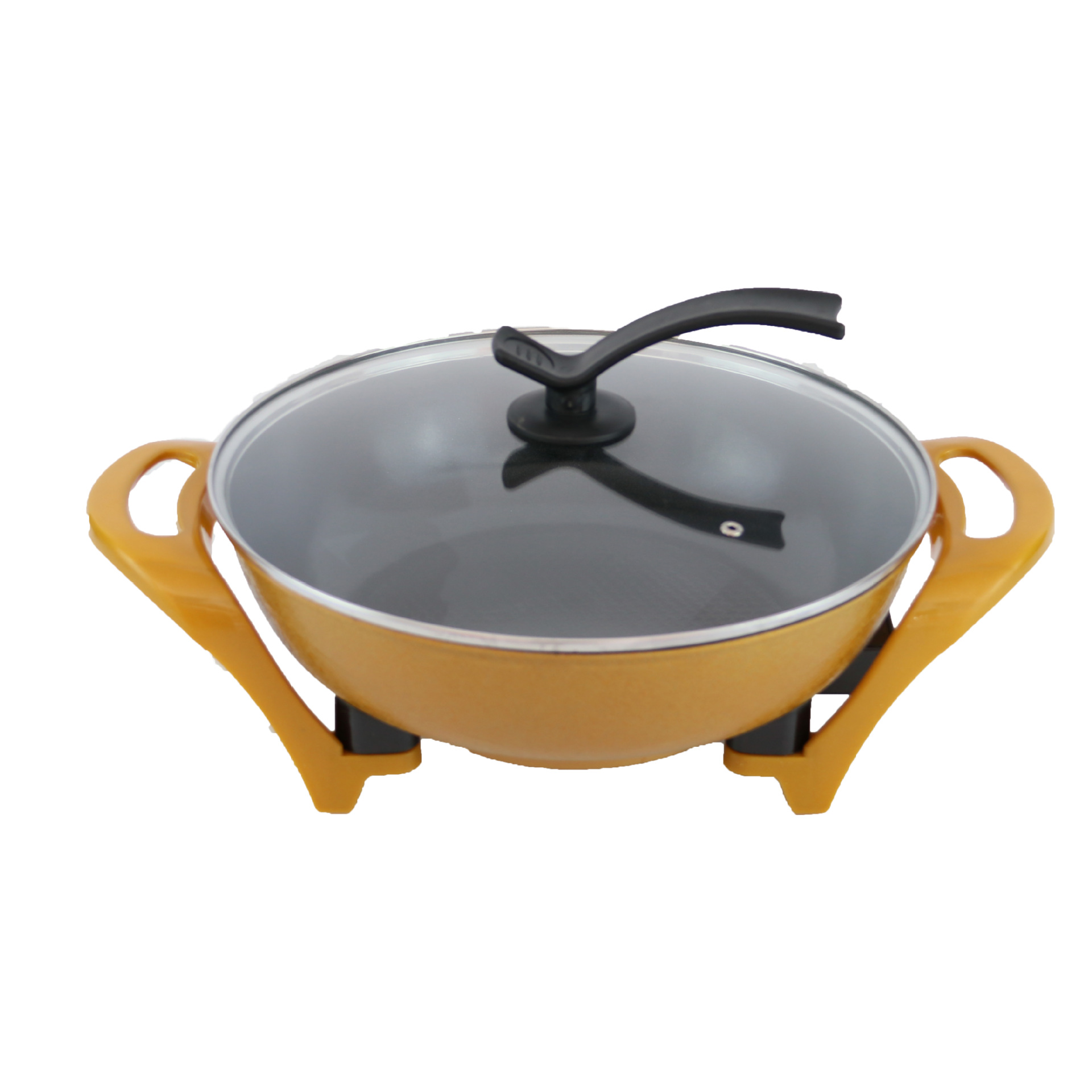 Manufacturer Household Korean Style Ingot-Shaped Pot Non-Stick Electric Food Warmer Household Multi-Functional Electric Chafing Dish Electric Frying Pan