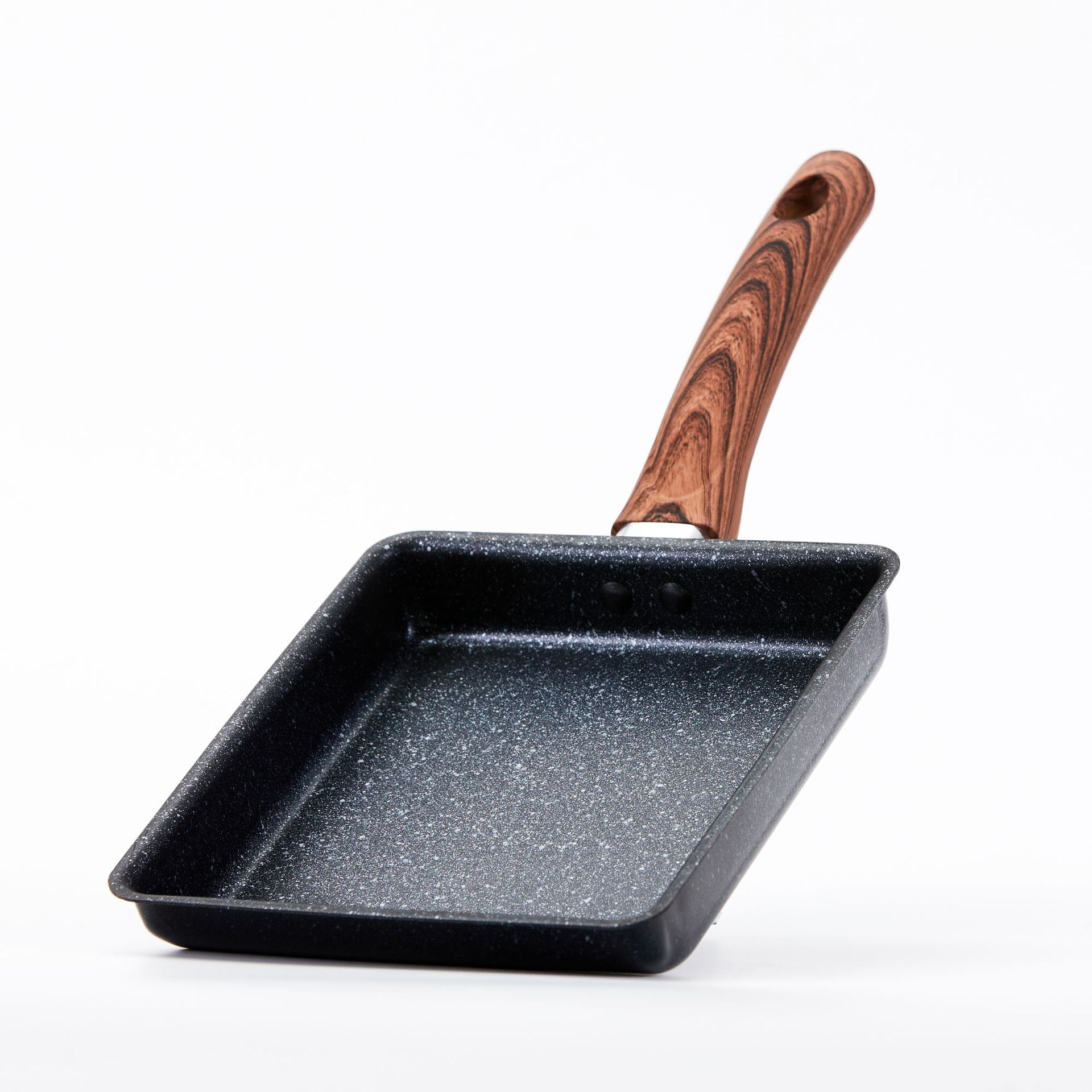 Induction Cooker Universal Japanese Style Tamagoyaki Square Mini Non-Stick Pan Medical Stone Egg Frying Pan Household Flat Bottom Breakfast Pot