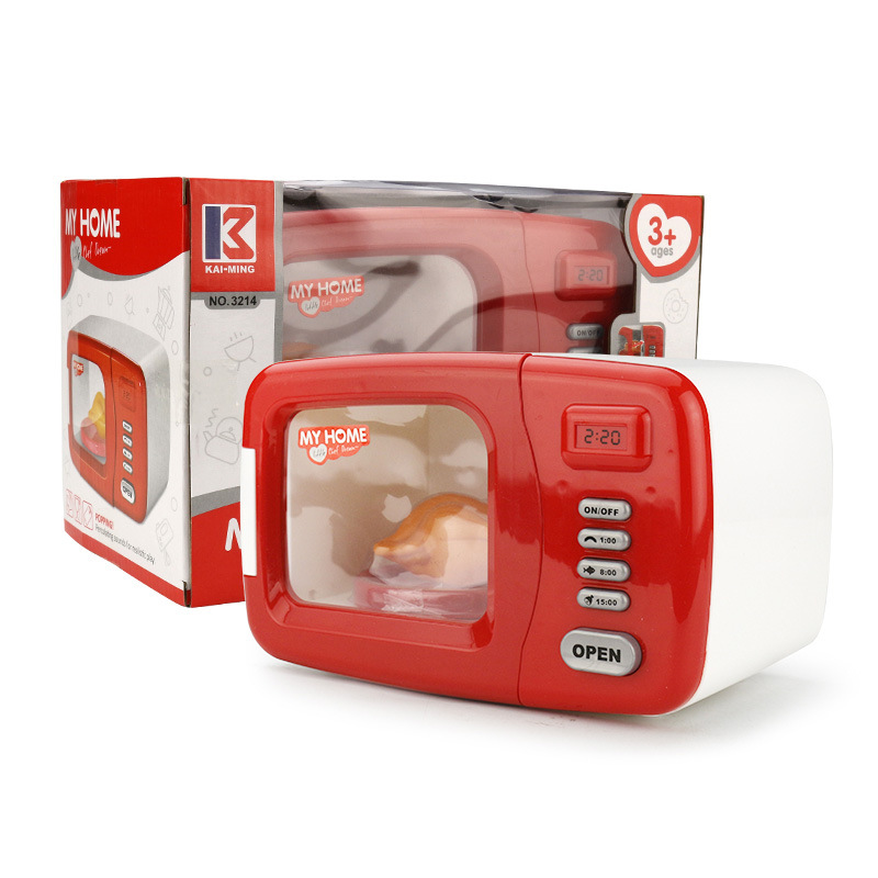 Children Play House Small Household Appliances Multi-Function Washing Machine Electric Mixer Toy Vacuum Cleaner Bread Maker