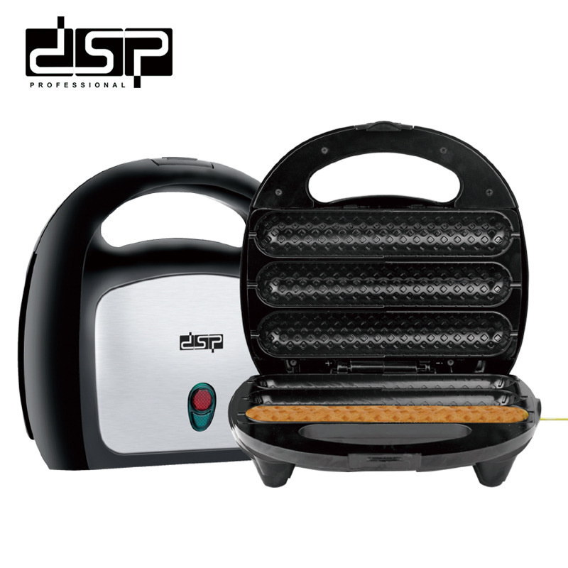 DSP/DSP Internet Celebrity Light Food Machine Breakfast Machine Hotdog Maker Waffle Multi-Function Pot Donut Bread Maker Household
