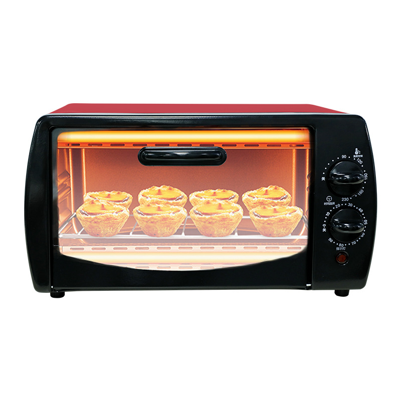 Electric Oven 12L Baking Toaster Oven Multi-Function Temperature Control Mini Cake Machine Bread Maker Toke Gift Wholesale