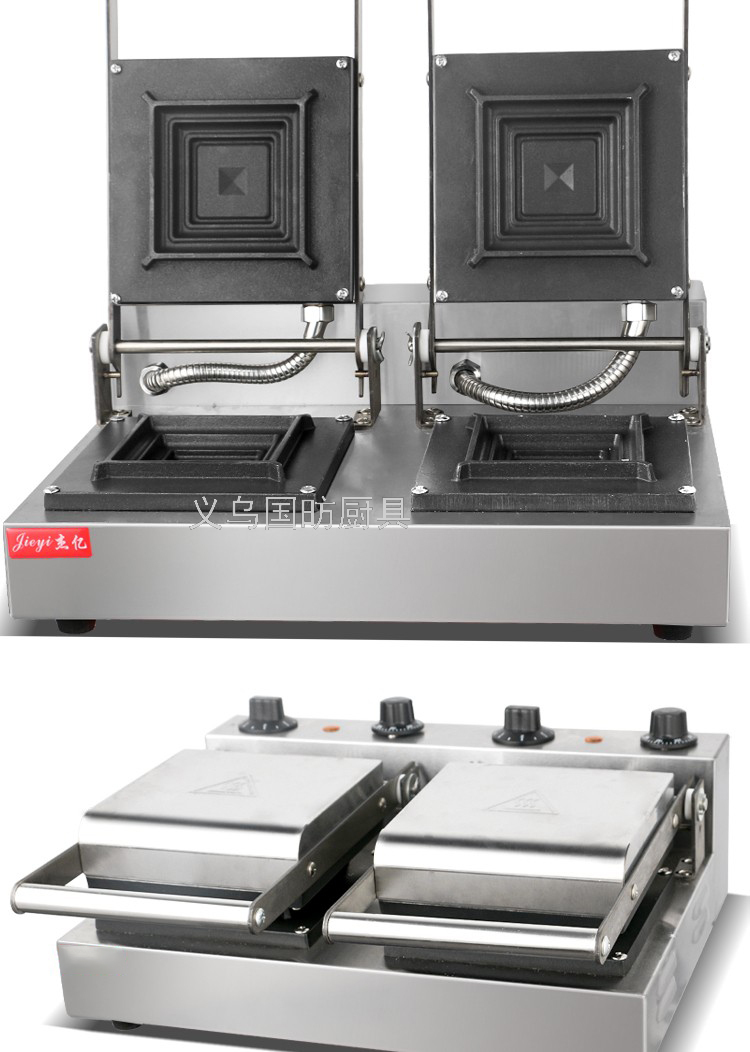 Commercial Double-Headed Sandwich Machine FY-006 Commercial Toast Sandwich Maker Machine Breakfast Machine Bread Maker Fried Crisp Chicken