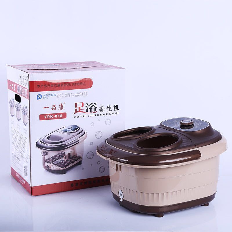 Wholesale Health Care Wash Foot Basin Deep Barrel Automatic Heating Massage Foot Tub Foot Bath Feet-Washing Basin Meeting Sale Gift