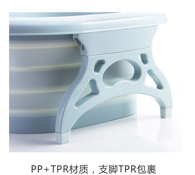 New Roller Folding Foot Tub Portable Foot Bath Barrel Wash Foot Basin Home Travel Feet-Washing Basin Factory Direct Sales New Roller Folding Foot Tub Portable Foot Bath Barrel Wash Foot Basin Home Travel Feet-Washing Basin Factory Direct Sales