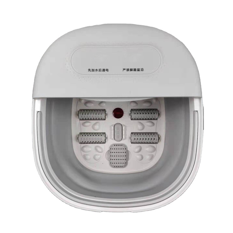 Foldable foot bath barrel heating constant temperature electric massage household small automatic foot tub portable foot massage device