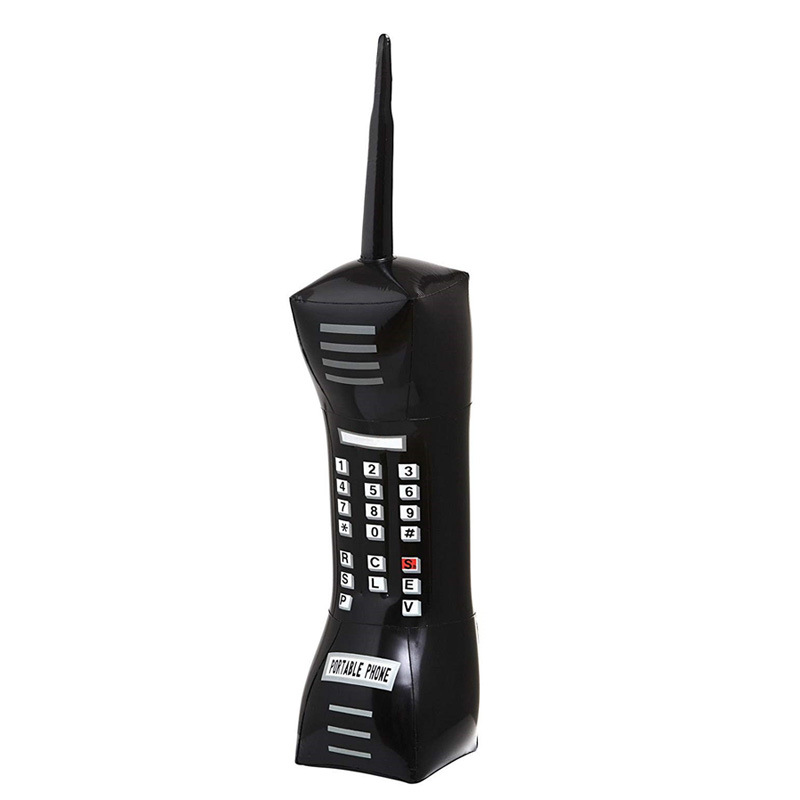 Amazon Wholesale Inflatable Cellular Phone Inflatable Mobile Phone Children's Simulation Telephone Radio Microphone Model Toy