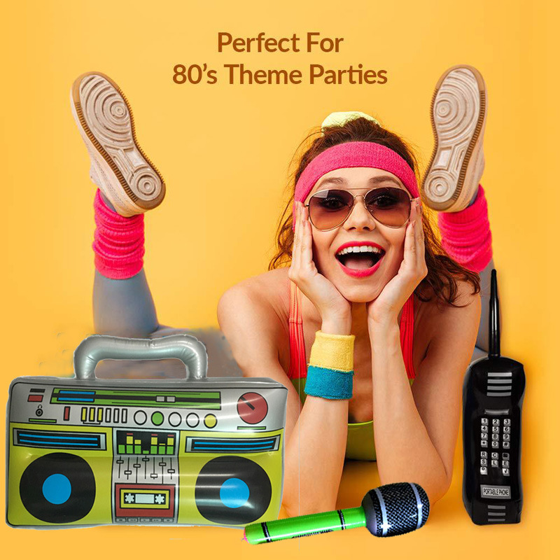 Amazon Wholesale Inflatable Cellular Phone Inflatable Mobile Phone Children&#039;s Simulation Telephone Radio Microphone Model Toy