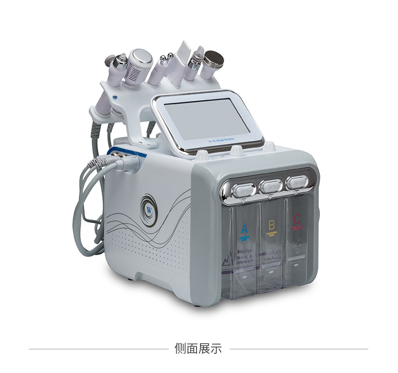 Korean Generation Hydrogen and Oxygen Small Bubble Introduction Oxygen Injection Blackhead Removing Hydrating Radio Frequency Device Comprehensive Beauty Salon Beauty Instrument