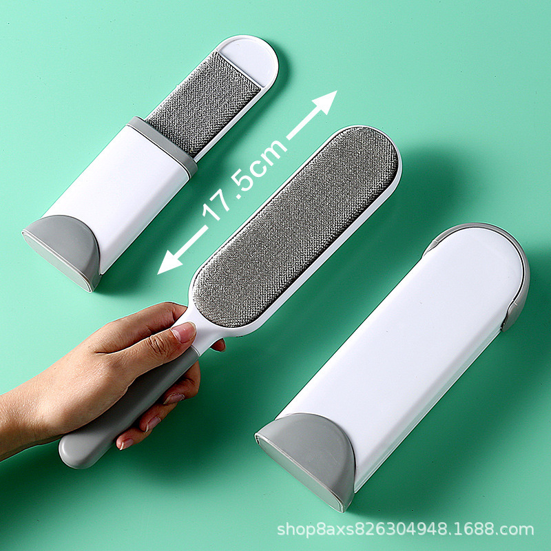 Pull-out Clothing Lint Remover Bed-Sweeping Brush Dusting Brush Clothes Lint Roller Electrostatic Brush Home Coat Sticky Hair