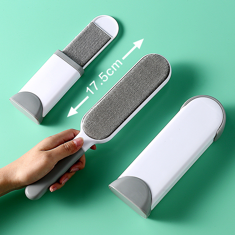 Pull-out Clothing Lint Remover Bed-Sweeping Brush Dusting Brush Clothes Lint Roller Electrostatic Brush Home Coat Sticky Hair