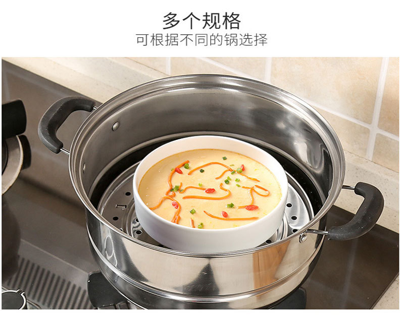 One Piece Dropshipping-Water Contactless Steam Rack Household Stainless Steel Steamer Plate Steamer Electric Pressure Cooker Steaming Rack Plate for Streaming Steamer Steamed Buns