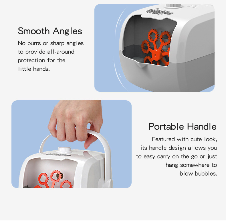 CrossBorder Electric Bubble Maker Portable Rice Cooker Children's Bubbles Blowing Toy Automatic Bubble Toy in Stock CrossBorder Electric Bubble Maker Portable Rice Cooker Children's Bubbles Blowing Toy Automatic Bubble Toy in Stock