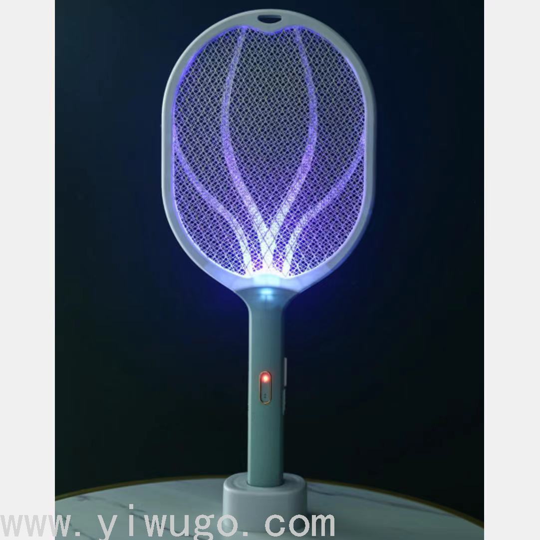 2021 Summer New Home Mosquito Killing Lamp USB Charging Photocatalyst Two-in-One Electric Shock Electric Mosquito Swatter Factory Wholesale