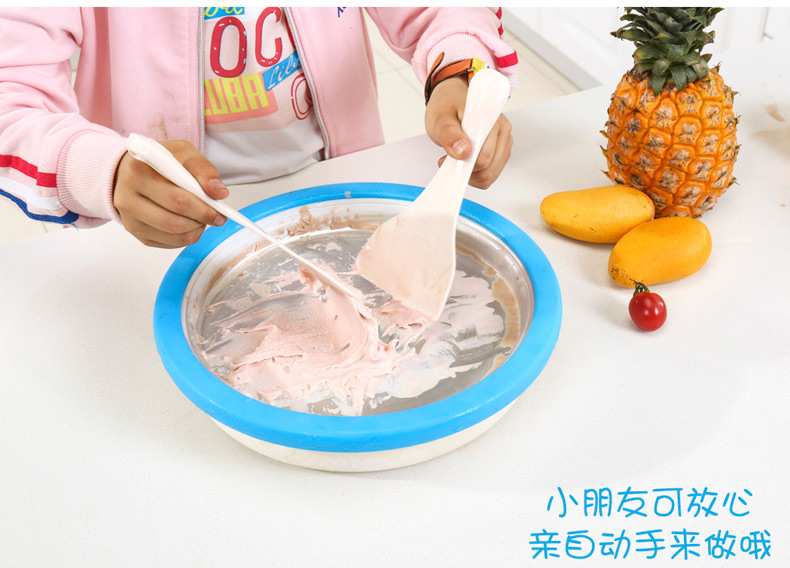Home DIY Homemade Ice Frying Machine Children Fried Ice Machine Eco-friendly Non-Toxic Yogurt Ice Cream Milk Shake Machine Factory Direct Sales