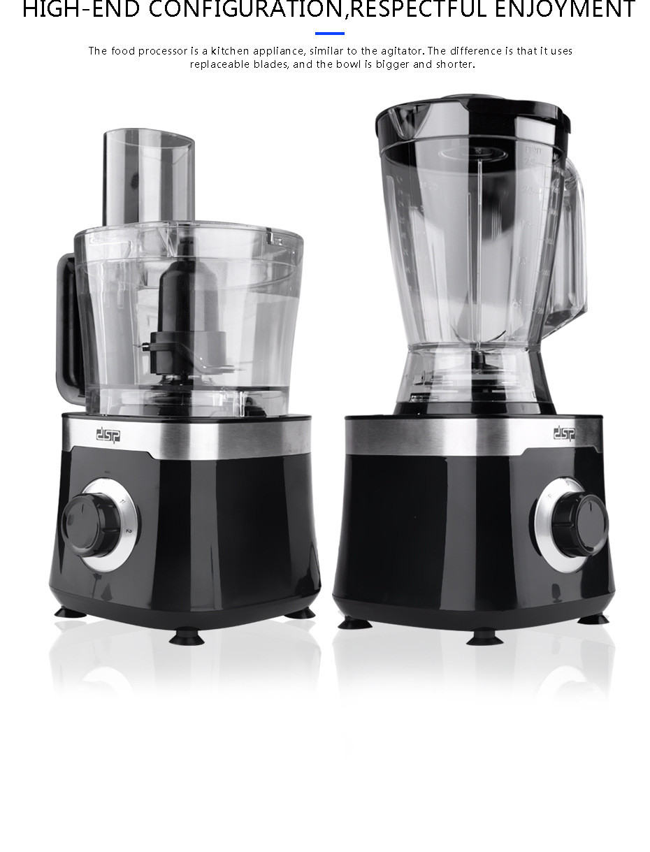 DSP Dansong Meat Grinder Household Electric Multi-Functional Small Stainless Steel Meat Grinder Vegetable Grinder Cooking Machine