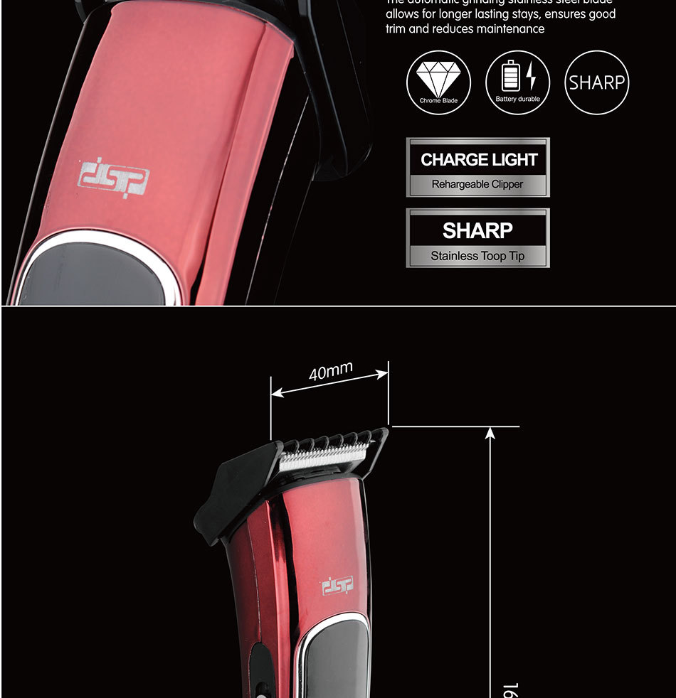 DSP DSP Electric Hair Clipper Cross-Border Household Children's Hair Dressing Tool Set Hair Salon Retro Oil Head Cutting Head