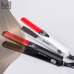Amazon Hot Hot Air Comb 2-in-1 Multifunctional Anion Wind Comb Hair Curler Straight Hair Roll Hair Comb Electric Hair Drier Comb