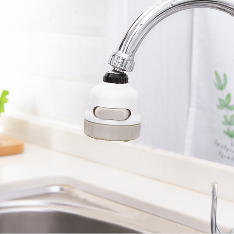 Tap Bubbler Kitchen Anti-Splash Head Spray Supercharged Shower Sprinkler Third Gear Household Tap Water Water Saving Device