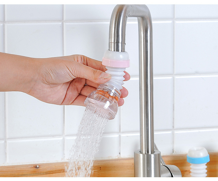 Faucet Medical Stone Water Filter Universal Splash-Proof Shower Retractable Tap Water Water Saving Device Nozzle with Filter Tip Faucet Medical Stone Water Filter Universal Splash-Proof Shower Retractable Tap Water Water Saving Device Nozzle with Filter Tip