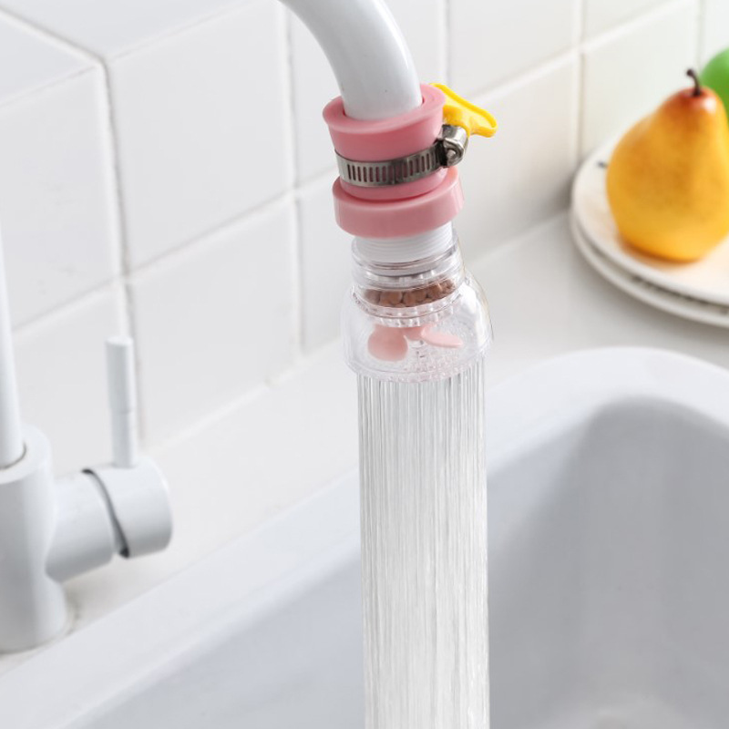 Universal Connector Faucet Filter Kitchen Household Retractable Rotary Splash Proof Water Shower Tap Water Filter Water Purifier