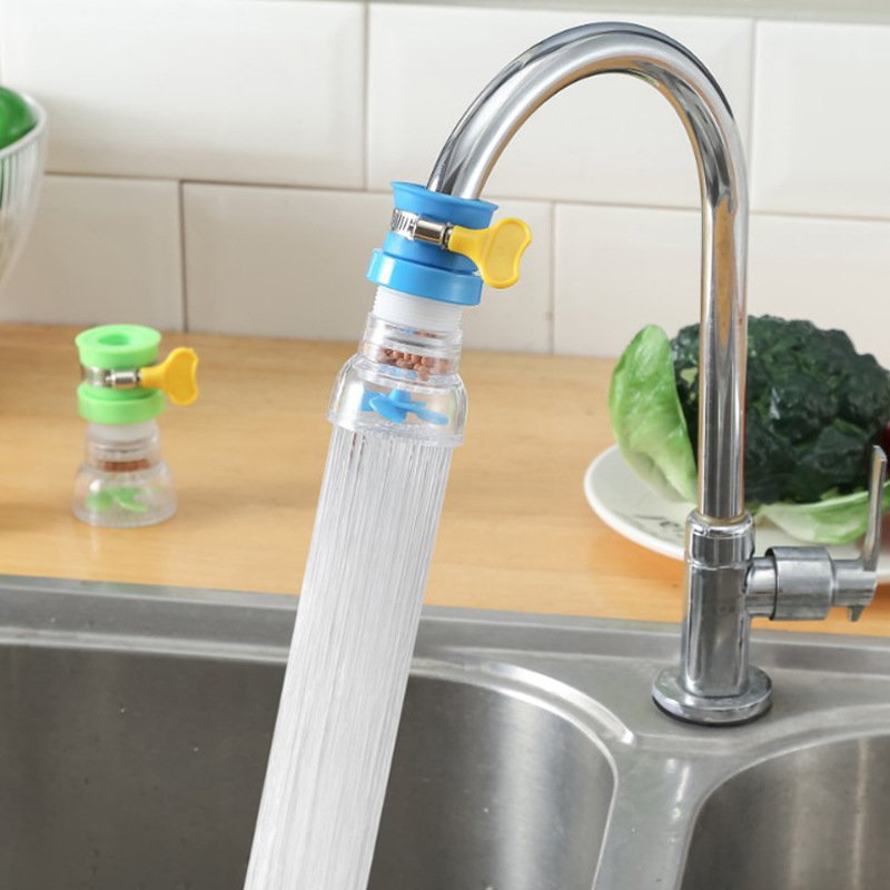 Universal Connector Faucet Filter Kitchen Household Retractable Rotary Splash Proof Water Shower Tap Water Filter Water Purifier