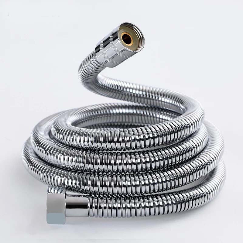 Bathroom Hardware 1.5/2 M Bathroom Stainless Steel Shower Shower Accessories Electroplating Encryption Metal Hose Water Pipe