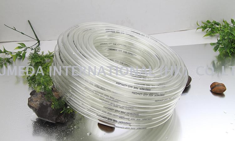 PVC single layer white transparent water pipe garden pipe non-toxic tasteless soft season 9*11 PVC single layer white transparent water pipe garden pipe non-toxic tasteless soft season 9*11