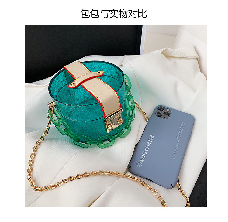 Foreign Trade Popular Style Fashion Twist Lock Acrylic Plastic Box Bag One-Piece Delivery Wholesale Customized Dinner Bag Jewelry Box Foreign Trade Popular Style Fashion Twist Lock Acrylic Plastic Box Bag One-Piece Delivery Wholesale Customized Dinner Bag Jewelry Box