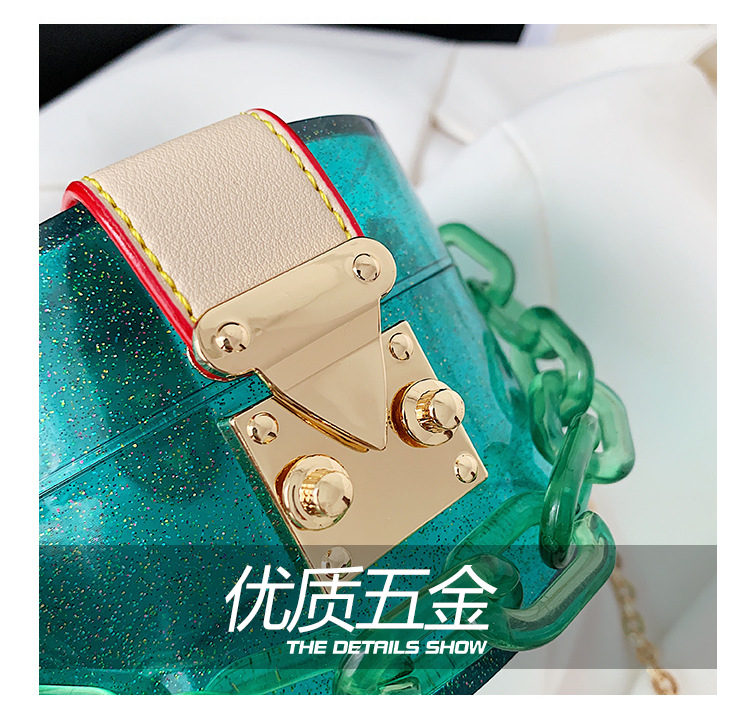 Foreign Trade Popular Style Fashion Twist Lock Acrylic Plastic Box Bag One-Piece Delivery Wholesale Customized Dinner Bag Jewelry Box Foreign Trade Popular Style Fashion Twist Lock Acrylic Plastic Box Bag One-Piece Delivery Wholesale Customized Dinner Bag Jewelry Box
