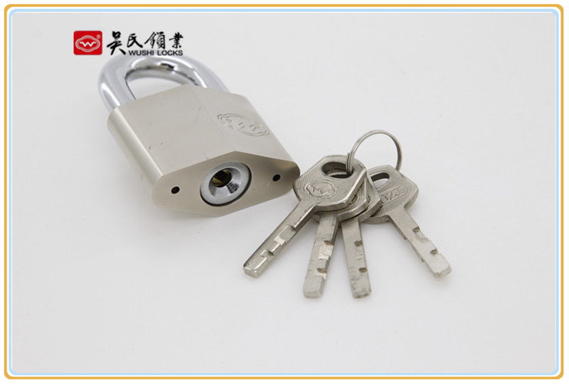 Stainless Steel Rhombus Padlock Household Anti-Rust Door Lock Universal Anti-Theft Anti-Pry Lock