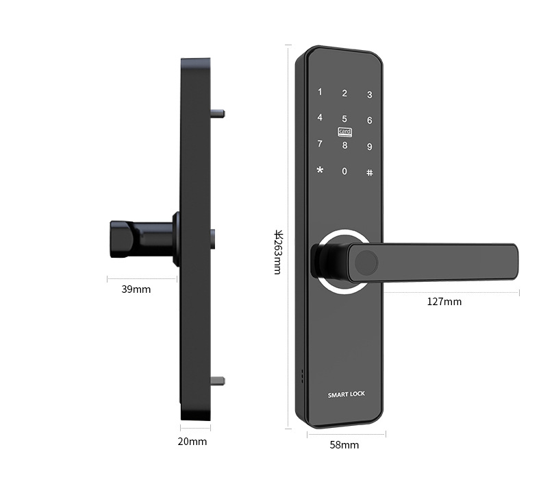 Indoor Smart Lock Fingerprint Lock Household Anti-Theft Door Password Lock Smart Door Lock Electronic Lock Graffiti Pass Lock Manufacturer Indoor Smart Lock Fingerprint Lock Household Anti-Theft Door Password Lock Smart Door Lock Electronic Lock Graffiti Pass Lock Manufacturer