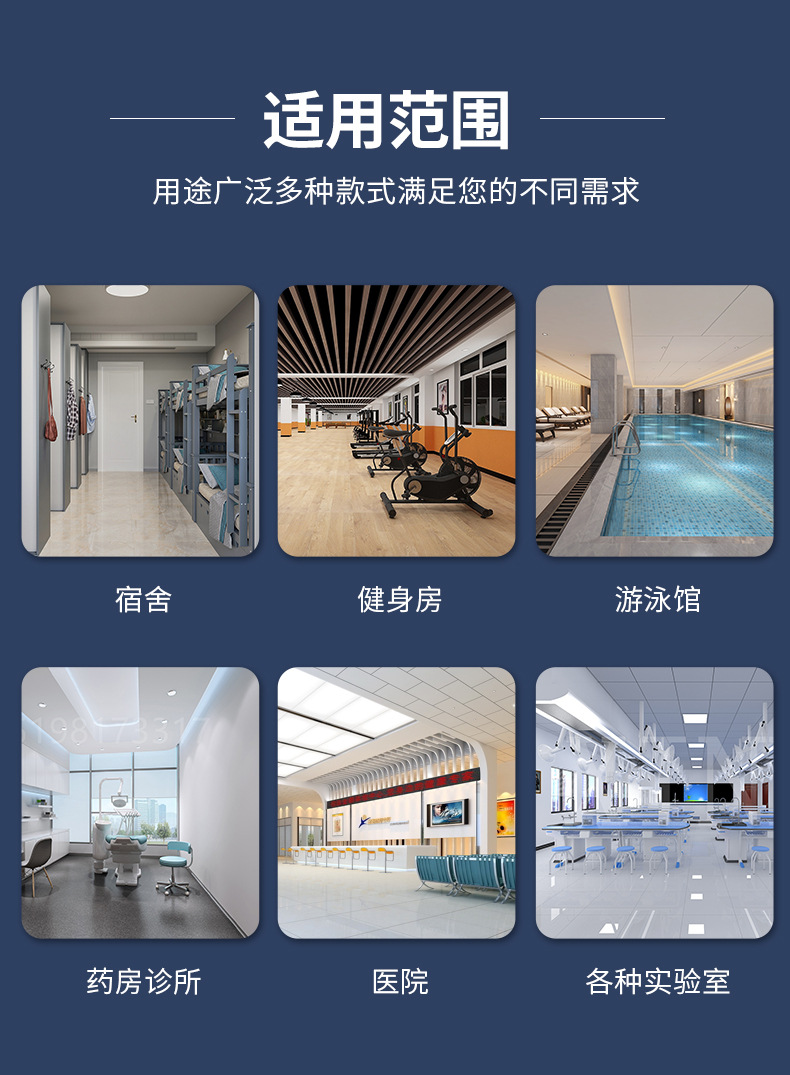 304 Stainless Steel Wardrobe Staff Multi-Door Dormitory Simple Locker Bathroom with Lock Staff Dormitory Wardrobe