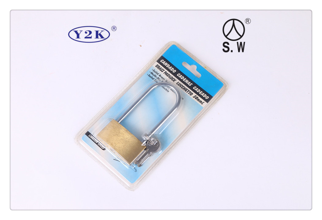 Long and Short Beam Copper Padlock Cabinet Door Lock Security Lock Luggage Lock Power Lock Can Be Opened Universal Double Bubble Packaging