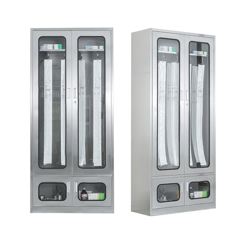 Stainless Steel Locker Wardrobe Cleaning Cabinet Dust-Free Workshop Staff Multi-Door Cabinet with Lock Cupboard Cupboard Low Cabinet