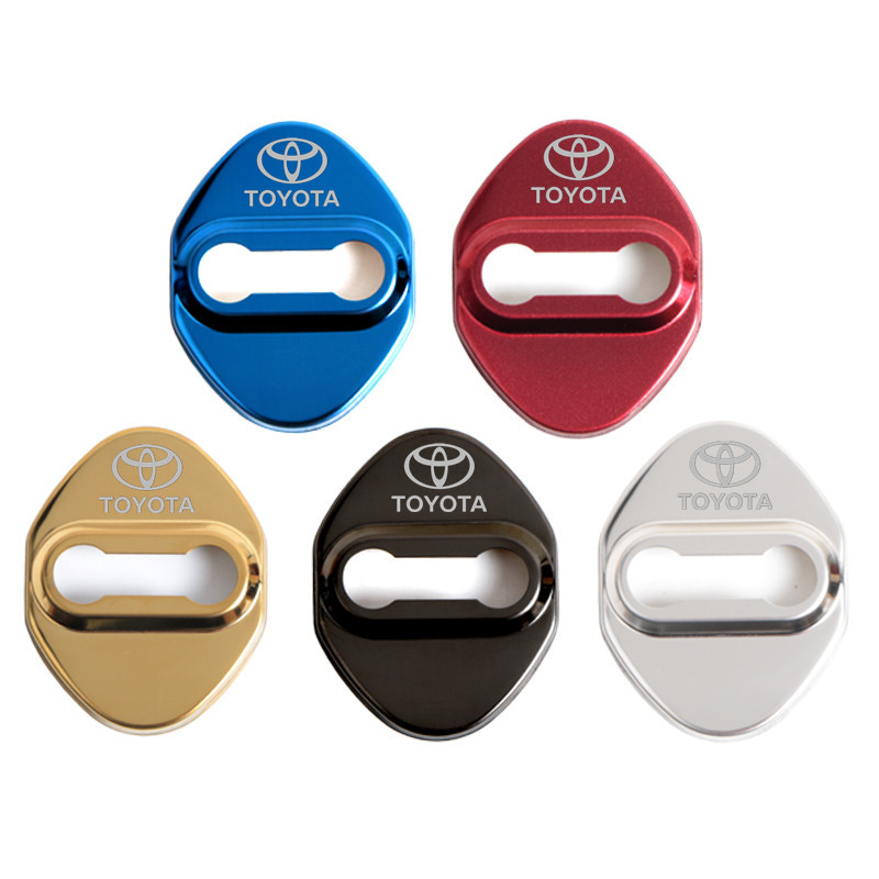 Suitable for Toyota TRD CHR Carolina Reeling Double Qing Camry Highlander Door Lock Protective Cover