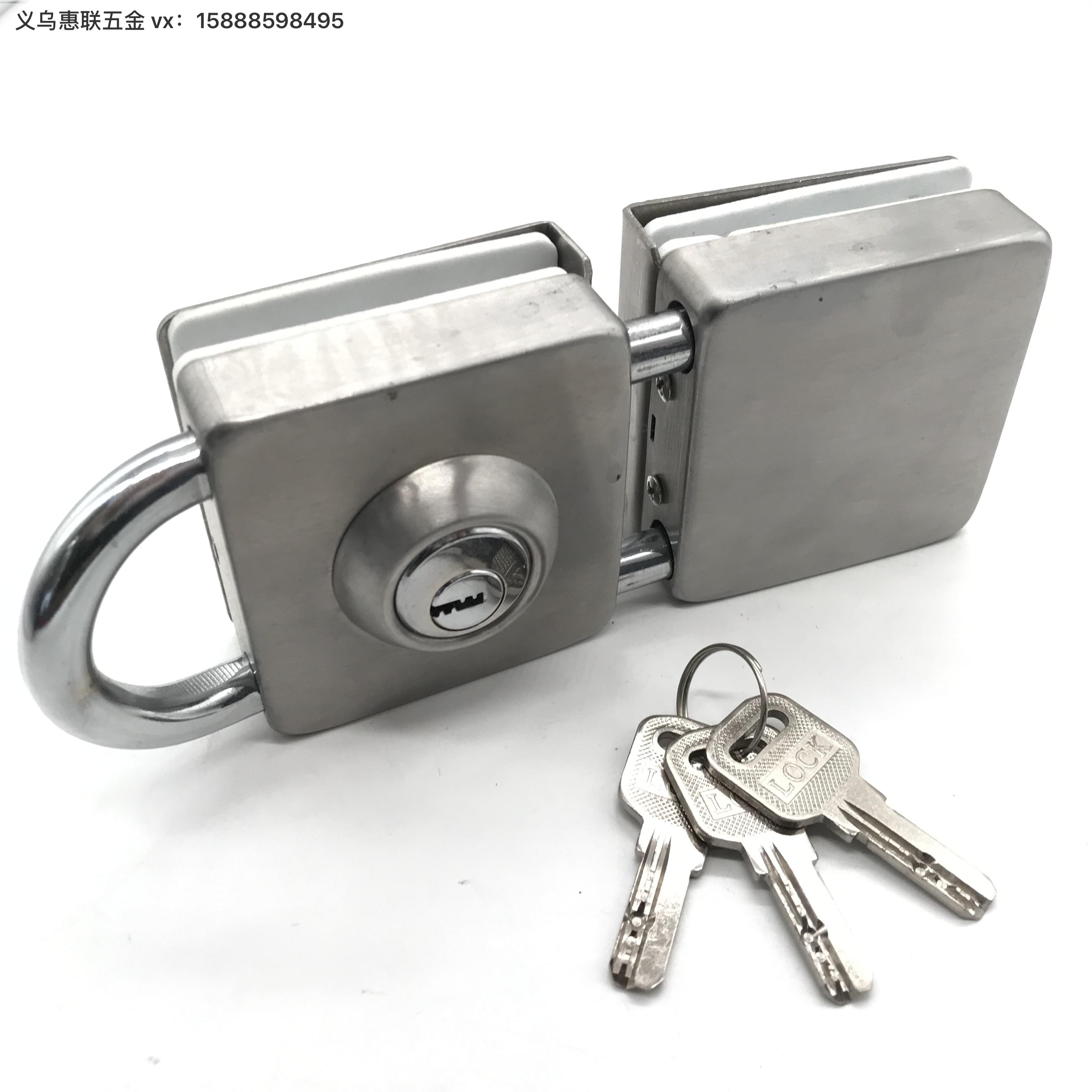 Factory Direct Sales Household Glass Door Lock Two-Way Door Lock Household Bag Hardware Lock Door Parts Factory Direct Sales Household Glass Door Lock Two-Way Door Lock Household Bag Hardware Lock Door Parts