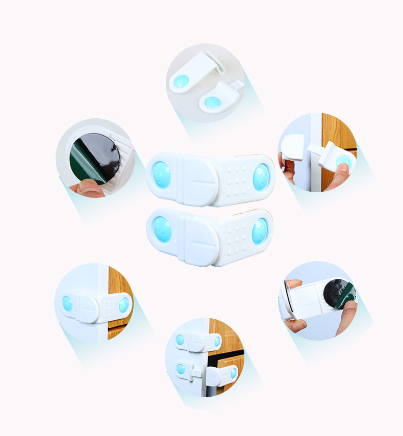 Baby Cabinet Door Refrigerator Lock Corner Safety Collision Angle Drawer Lock Anti-Clamp Hand Cabinet Door Lock Child Lock Two Pack Baby Cabinet Door Refrigerator Lock Corner Safety Collision Angle Drawer Lock Anti-Clamp Hand Cabinet Door Lock Child Lock Two Pack