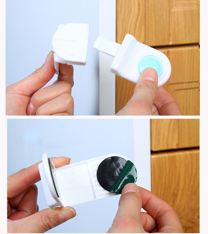 Baby Cabinet Door Refrigerator Lock Corner Safety Collision Angle Drawer Lock Anti-Clamp Hand Cabinet Door Lock Child Lock Two Pack Baby Cabinet Door Refrigerator Lock Corner Safety Collision Angle Drawer Lock Anti-Clamp Hand Cabinet Door Lock Child Lock Two Pack