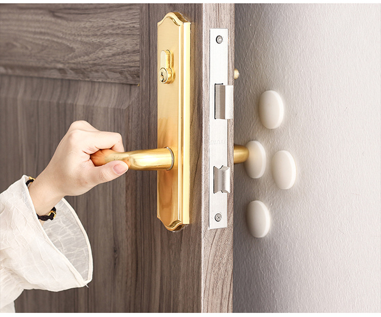 Niheshi 2343 silicone door back wall anti-collision mat door handle anti-collision stick door lock protection pad anti-collision shock-proof pad Niheshi 2343 silicone door back wall anti-collision mat door handle anti-collision stick door lock protection pad anti-collision shock-proof pad