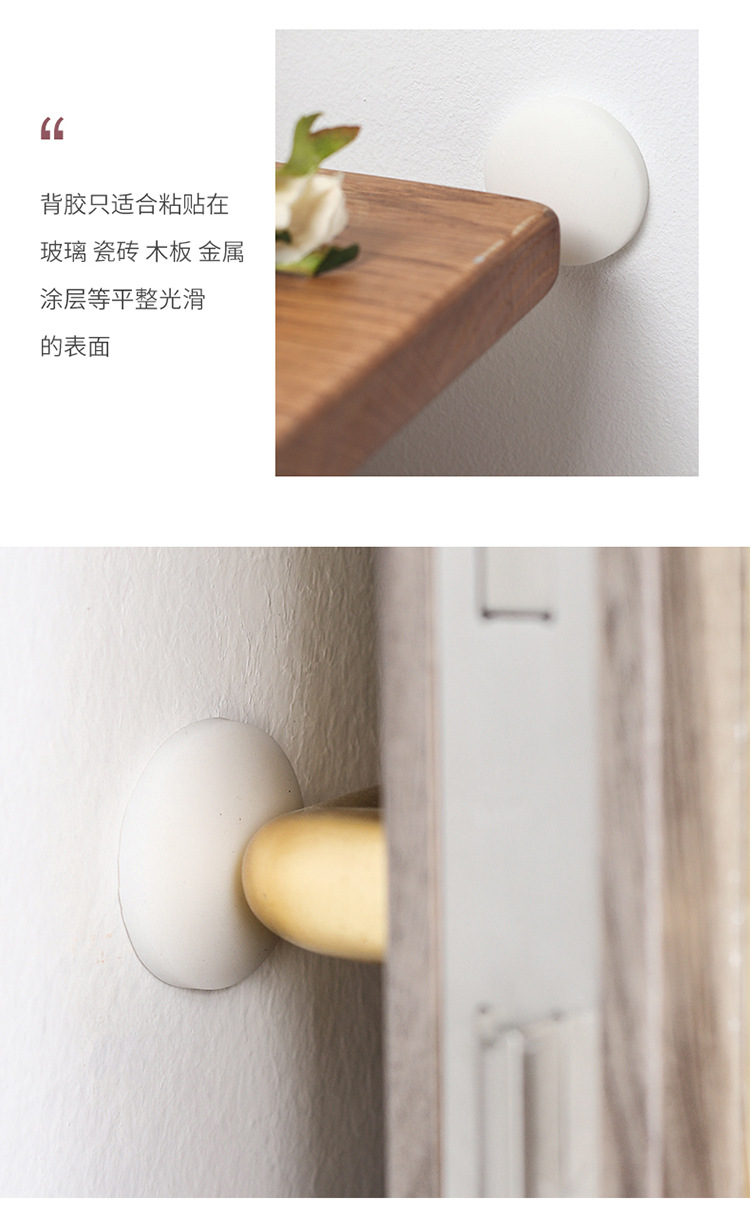 Niheshi 2343 silicone door back wall anti-collision mat door handle anti-collision stick door lock protection pad anti-collision shock-proof pad Niheshi 2343 silicone door back wall anti-collision mat door handle anti-collision stick door lock protection pad anti-collision shock-proof pad