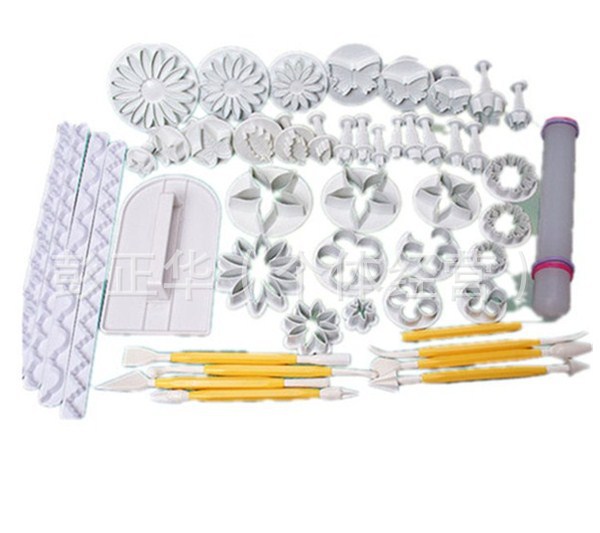 Baking Tools 17 88-Piece Set 22 108-Piece Set Fondant Cake Biscuit Set Mold Spring Pressure Printing Baking Tools 17 88-Piece Set 22 108-Piece Set Fondant Cake Biscuit Set Mold Spring Pressure Printing