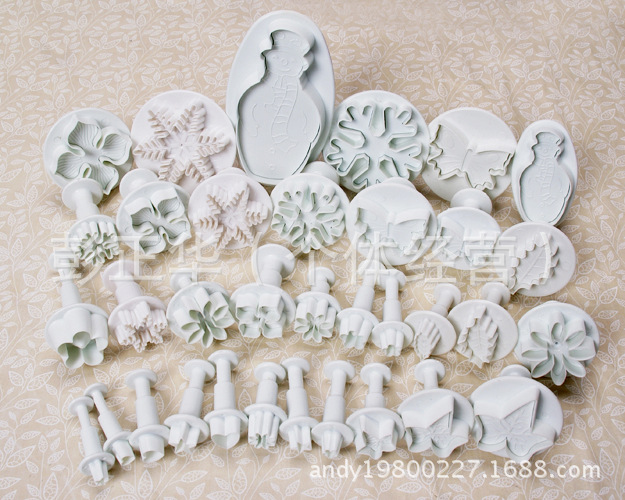 Baking Tools 17 88-Piece Set 22 108-Piece Set Fondant Cake Biscuit Set Mold Spring Pressure Printing Baking Tools 17 88-Piece Set 22 108-Piece Set Fondant Cake Biscuit Set Mold Spring Pressure Printing