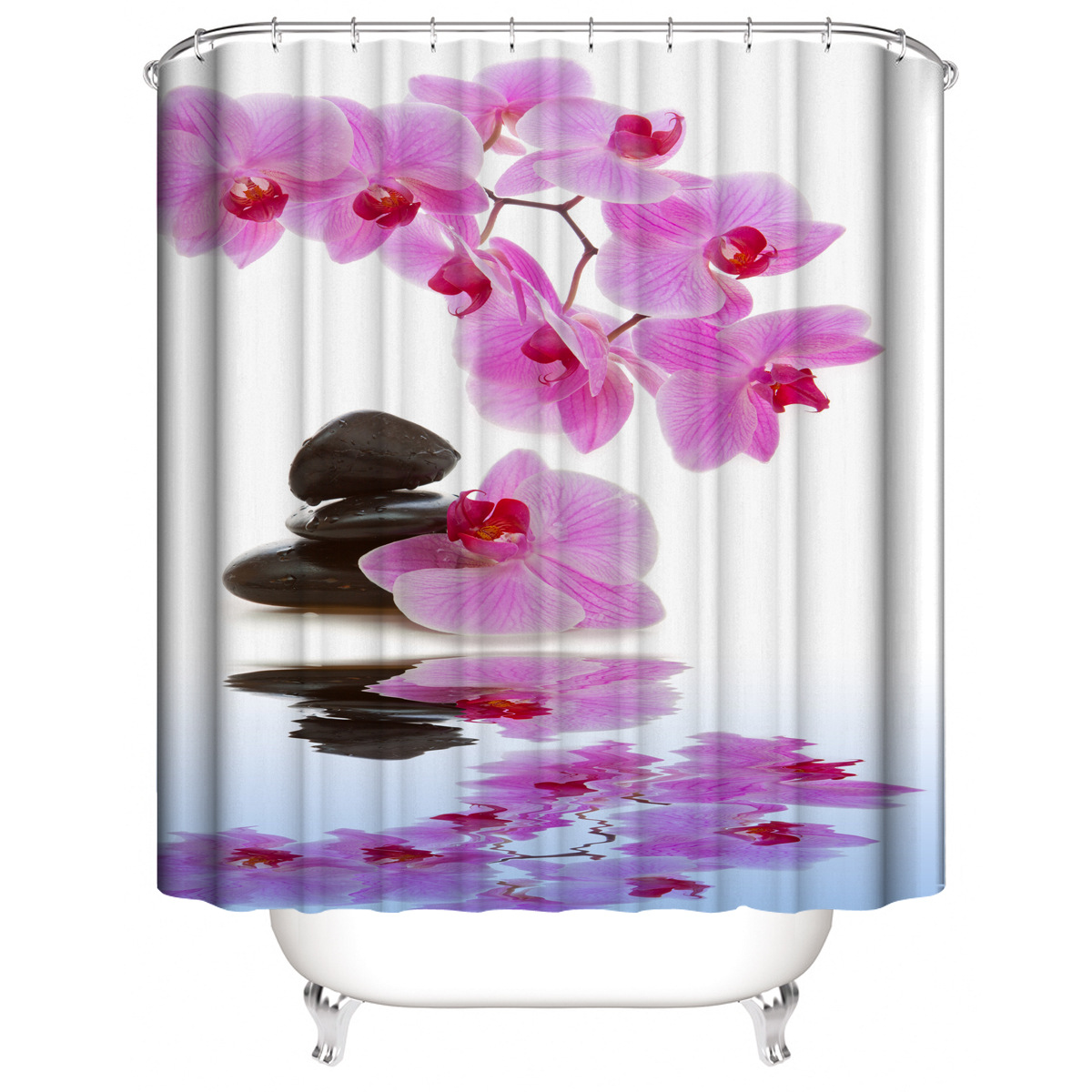 Amazon Flower 3D Digital Printing Home Bathroom Decoration Shower Curtain Floor Mat Toilet Cover Decorative Mat Carpet Amazon Flower 3D Digital Printing Home Bathroom Decoration Shower Curtain Floor Mat Toilet Cover Decorative Mat Carpet